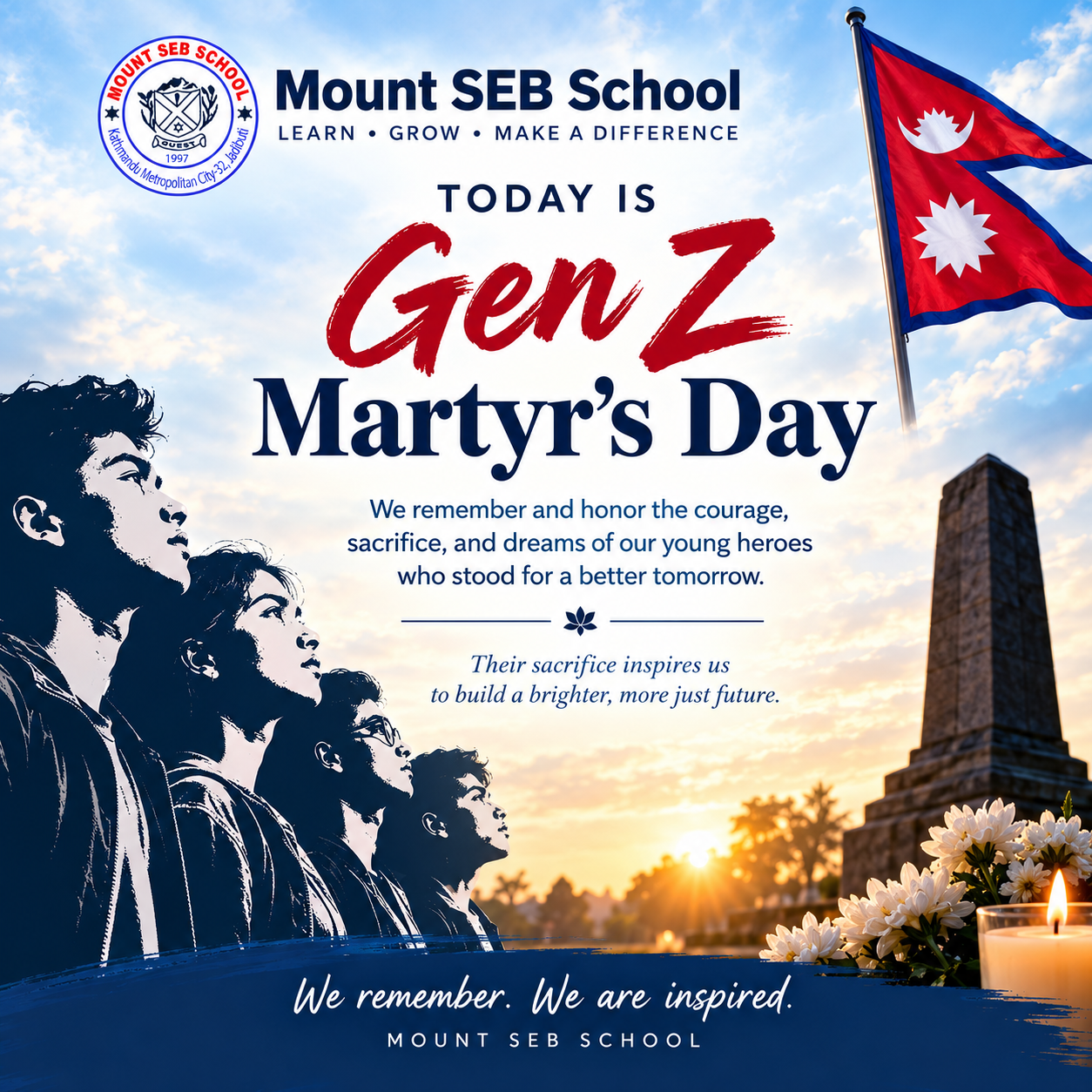 Heartfelt Tribute to the Gen Z Martyrs
